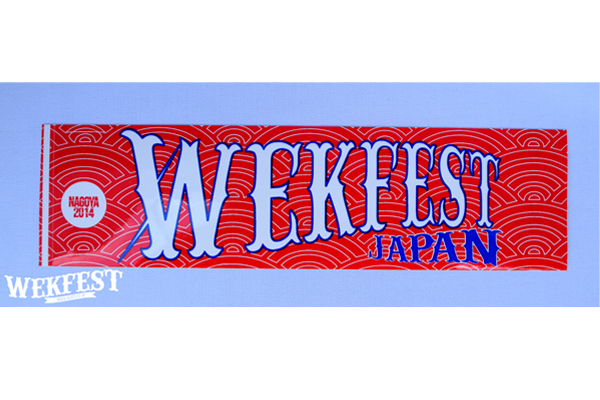 Image of WEKFEST Japan Sticker